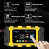 E-FAST 12V Lithium & Lead-Acid Car/Motorcycle Battery Charger with Color Screen