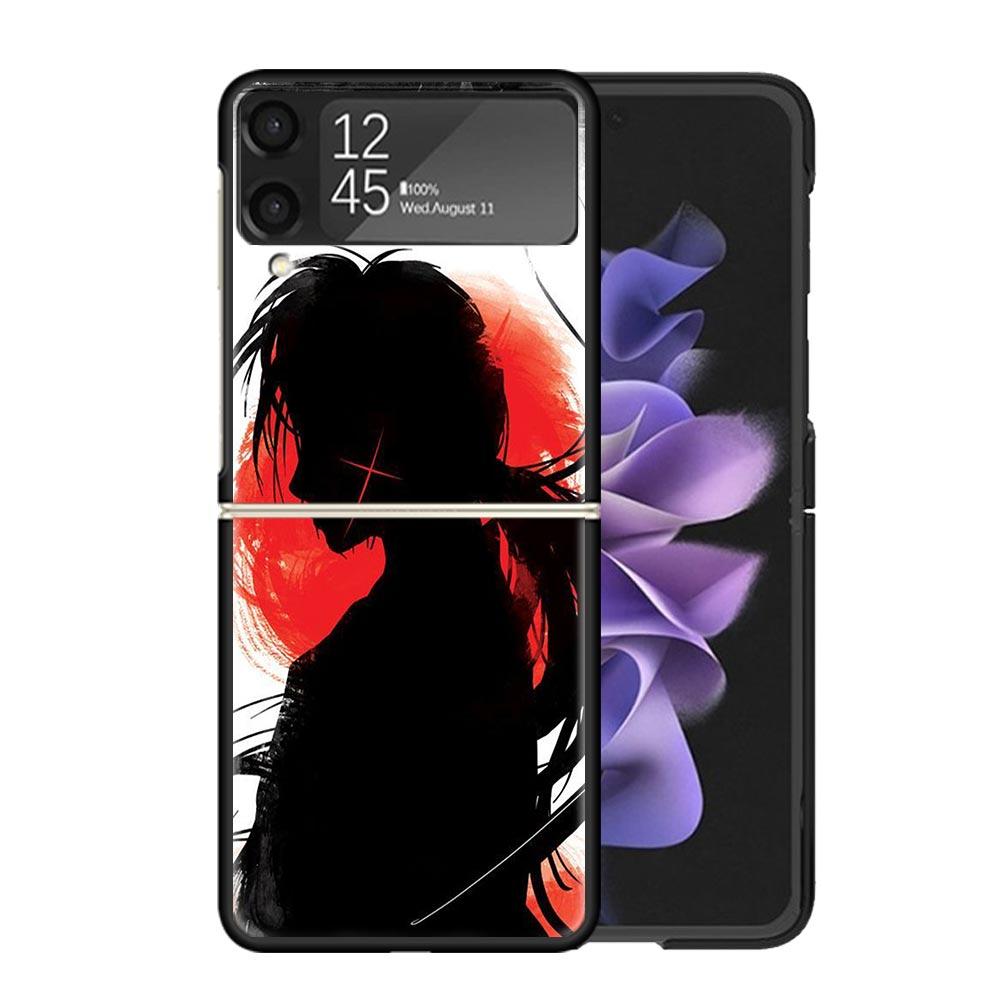 

Rurouni Kenshin Anime Clear Phone Case For Samsung Z Flip 7 6 5 4 3 Galaxy ZFlip7 ZFlip6 ZFlip5 ZFlip4 ZFlip3 5G Print Cover Coq Samsung Z Flip 7
