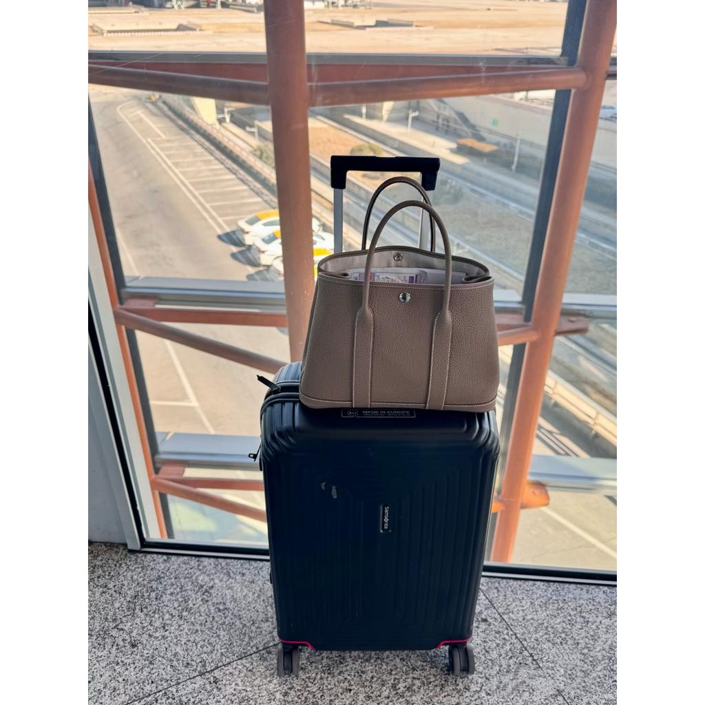25 Years of New Garden Bag, First-layer Cowhide Tote Bag, Large-capacity Shopping Bag, Versatile Commuter Handheld Women's Bag