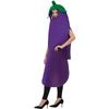 Smiffys Unisex Adult Aubergine Costume Set