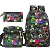 Spotted Garden Primary School Bag Shoulder Bag Pencil Bag Three-piece Set