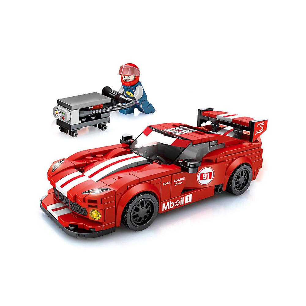 

Скорость Чемпион Dodge Viper Racing 336 шт. автомобильные строительные блоки гоночный автомобиль суперкар Moc модель развивающие кирпичные игрушки подарок