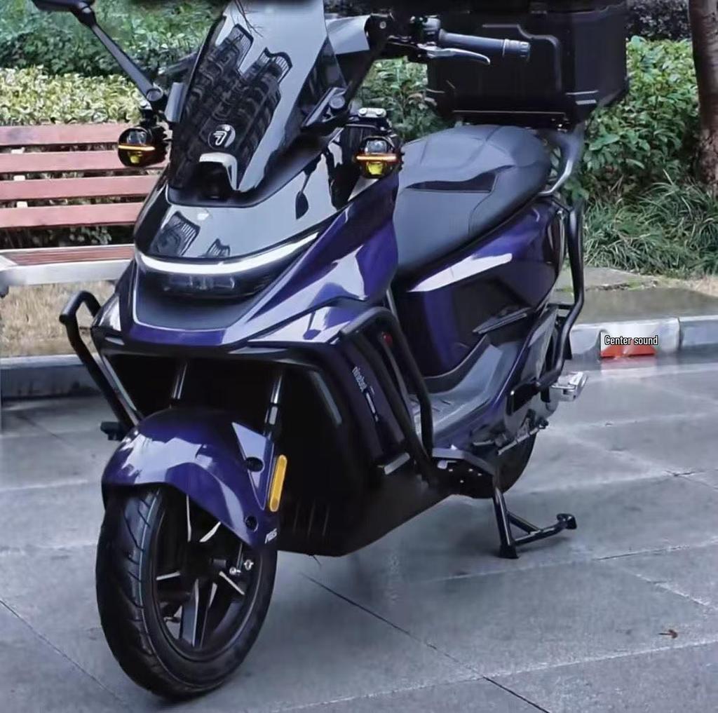Ninebot M5100 Crash Bars Bumper & Delivery Box Rear Rack M125 200 Full Vehicle Modification.