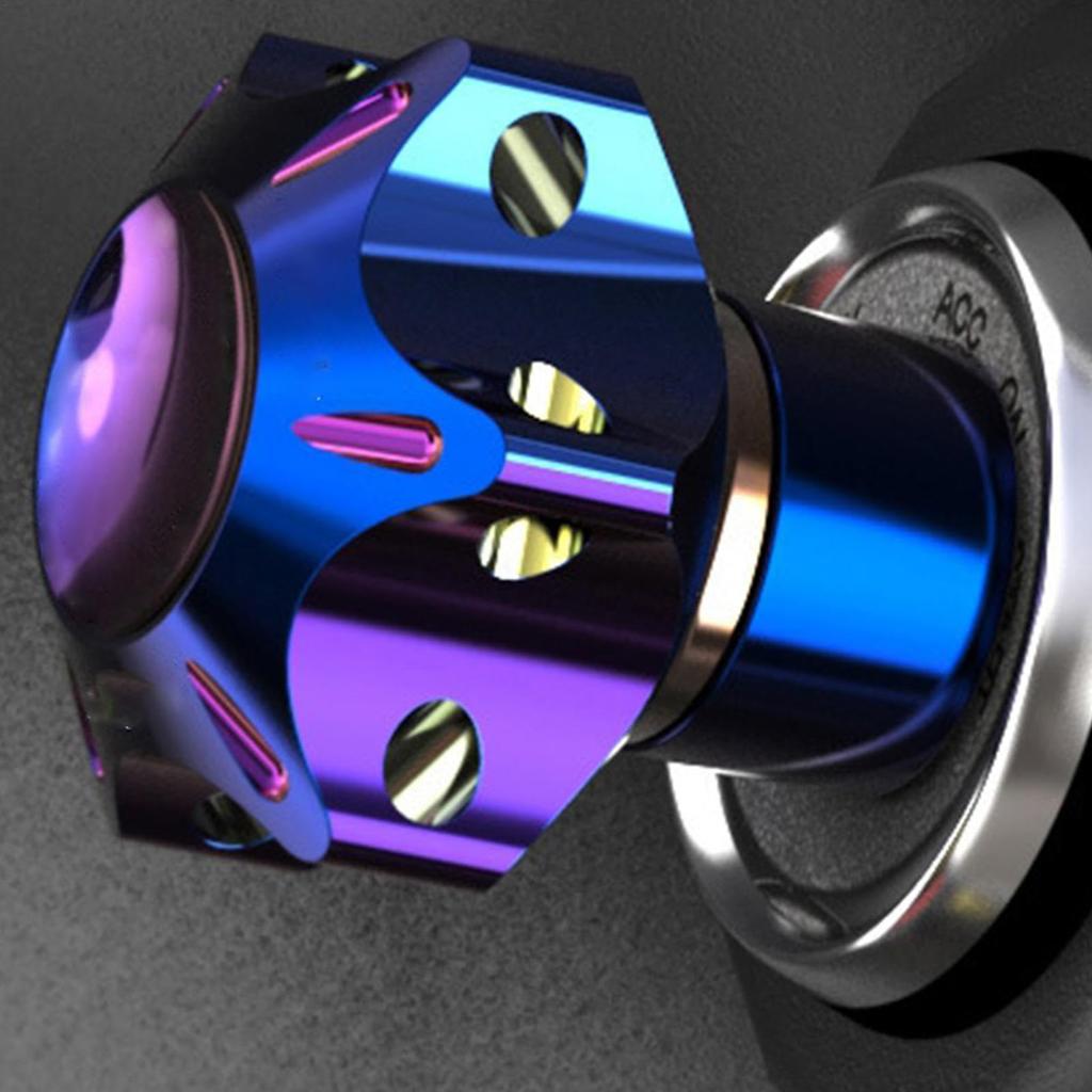 Motorrad Schlüsselanhänger Schlüsselkopfabdeckung Universal Aufschnappschlüssel Kundenspezifische Schlüsselteile Inbusschlüssel