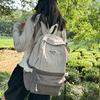 Lightweight schoolbag, simple and versatile for female college students, utdoor travel backpack for male junior high school students, backpack tide