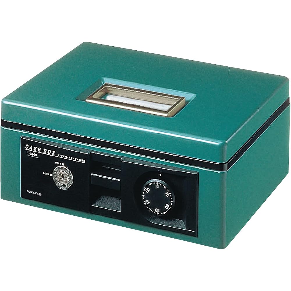 Kokuyo (KOKUYO) CB-13G Handbag Safe with Dial A5 Green