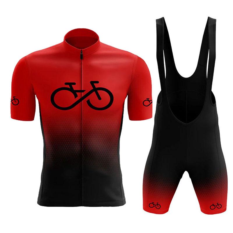 2026 Men's Summer Sweat Absorbing Cycling Suit Bicycle Short Sleeve Breathable Mountain Bike Clothing