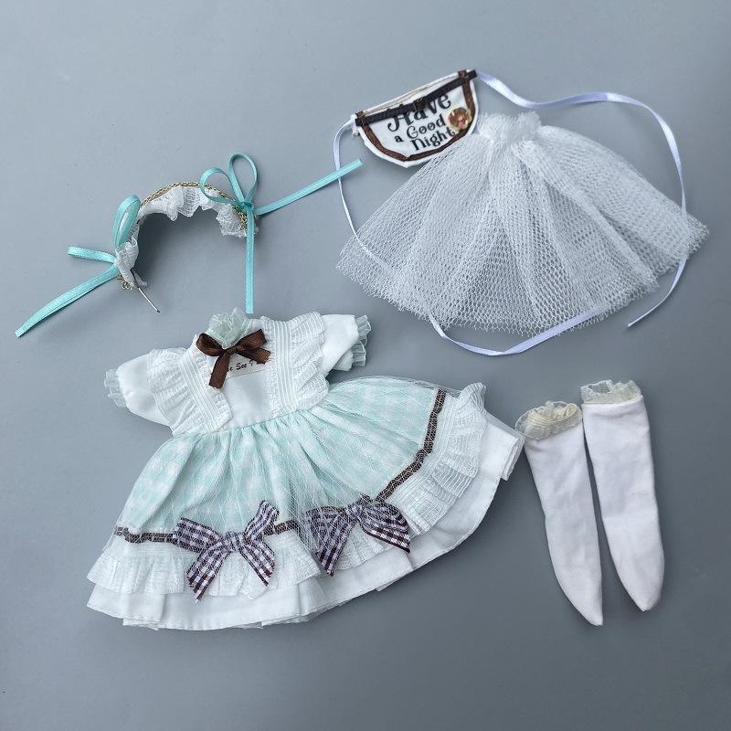 1 Set Birthday Gift 1/6 30Cm Dolls Cute Pretty Ball Jointed Body Doll Diy Toys Clothes Outfits Accessories No Doll/Shoes