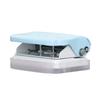 Hole Punch Ruler Design Quick Positioning 3 Holes Metal Paint Body Loose Leaf Puncher for Documentation