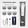 Waterproof Professional Hair Clipper: Quick Charge, Oil Head, Bald Head, Home Hairdressing Trimmer.