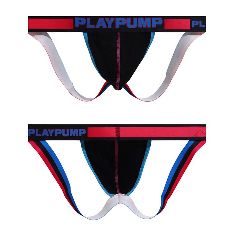 Herren Christmas Nachtclub String mit U-Konvex, Po-freilegendem T-Rücken