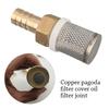 1Pcs New 6-19mm 1/2" Hose Filter Brass Strainer Car Wash Filtering Net Stainless Steel Garden Irrigation Mesh Filter
