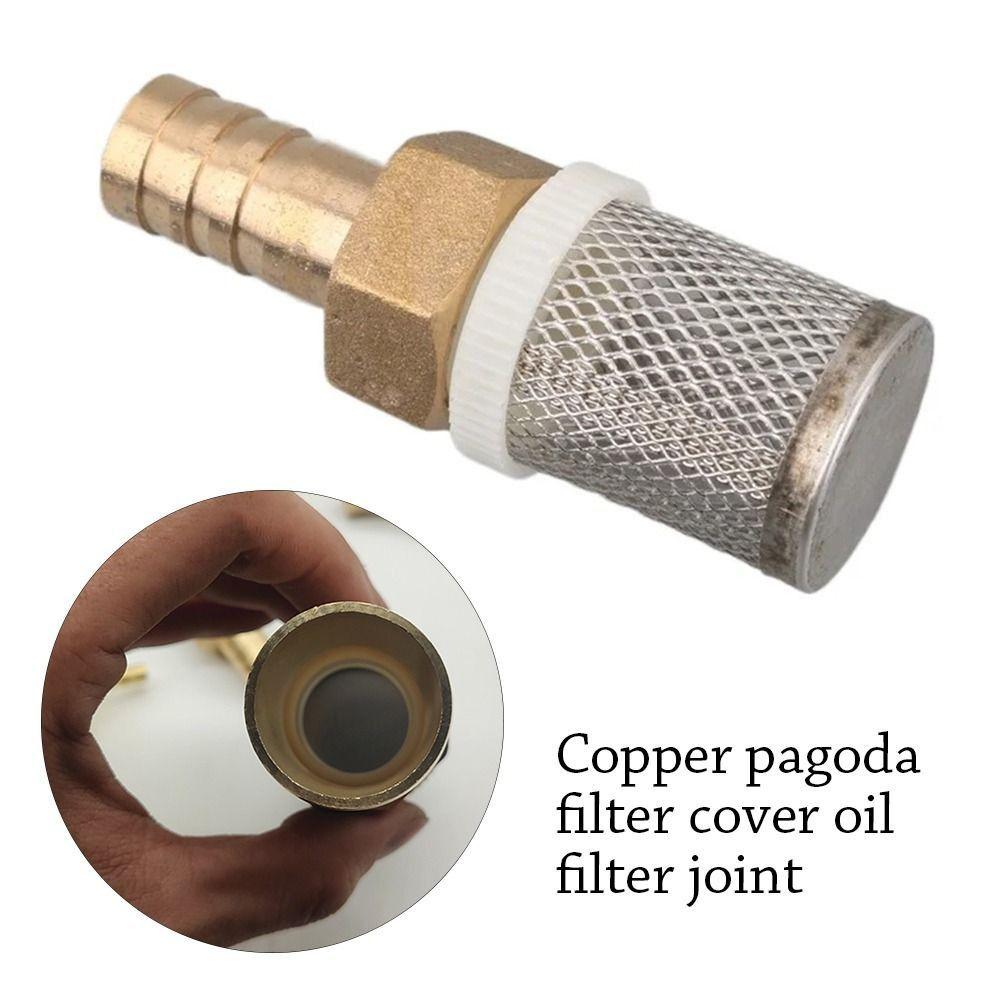 1Pcs New 6-19mm 1/2" Hose Filter Brass Strainer Car Wash Filtering Net Stainless Steel Garden Irrigation Mesh Filter