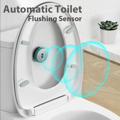 Automatischer Toilettenspülersensor mit Bewegungserkennung und berührungsloser Spülaktivierung für verbesserte Badezimmerhygiene