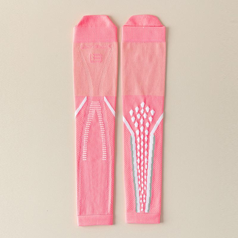 

Unisex Compression Knee Pads & Calf Sleeves for Running, Jumping, Sports - Summer Slimming One Size Bare Socks