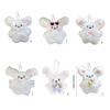 Delicate Plush Keychain Animal Phone Charm Unique Keyring Bag Pendant Accessory for Car Key Purse Wallet Backpack