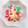 30Pcs New Cute Resin Mini Christmas Collection Flat Back Manicure Parts Embellishments For Hair Bows Accessories