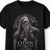 Odin Allvater Wikinger Rabe Nordische Mythologie Walhalla Unisex T-Shirt