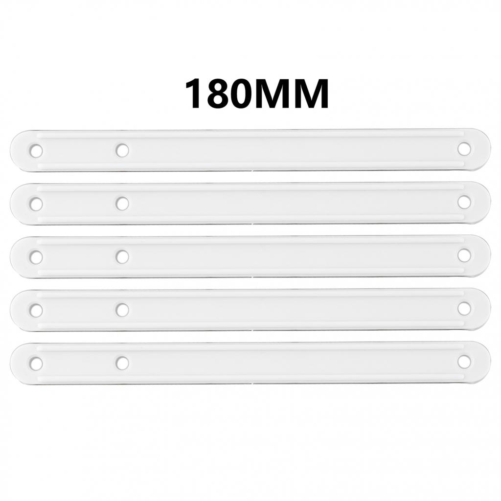 10pcs Drawer Runners 180/235/298mm For Drawers Plastic
