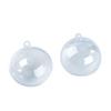 Kristallklares Acryl-Weihnachtsornament: Öffnungsbarer Transparenter Hängender Ball