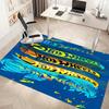 1pc Hot Wheels logo4 Print Area Rug - Soft, Washable Non-Slip Indoor Mat, Living Room, Home Office Decorative Rug,Office Decorative