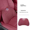 Volkswagen leather headrest ice silk breathable fabric for VW Golf 8 id3 T-roc Passat B8 GTI neck pillow cushion seat cushion