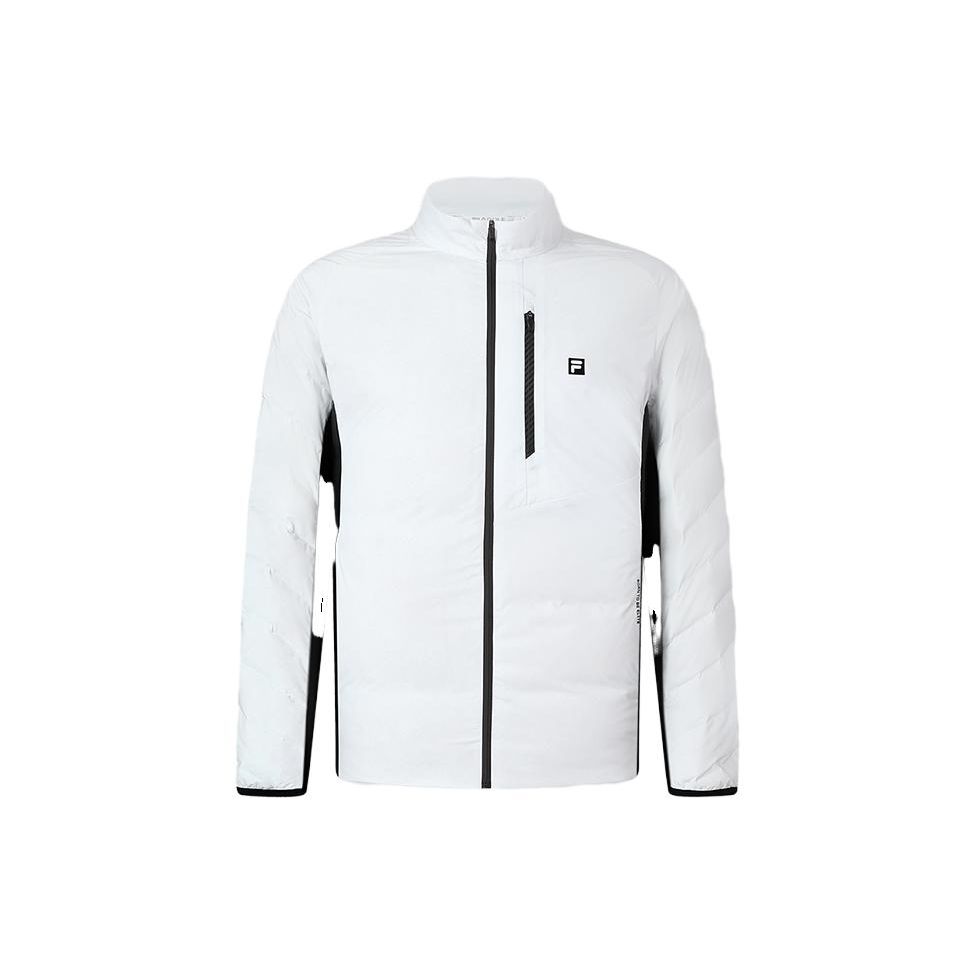 

FILA Golf Series Color Block Stand Collar Elite Woven Down Jacket Men Jacket Jade-White A11M345704F-WT XL