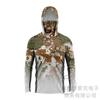 Fishing Suit Men's Summer Outdoor Fishing Suit Hooded with Mask Fishing Shirt Quick Drying Breathable Sunscreen