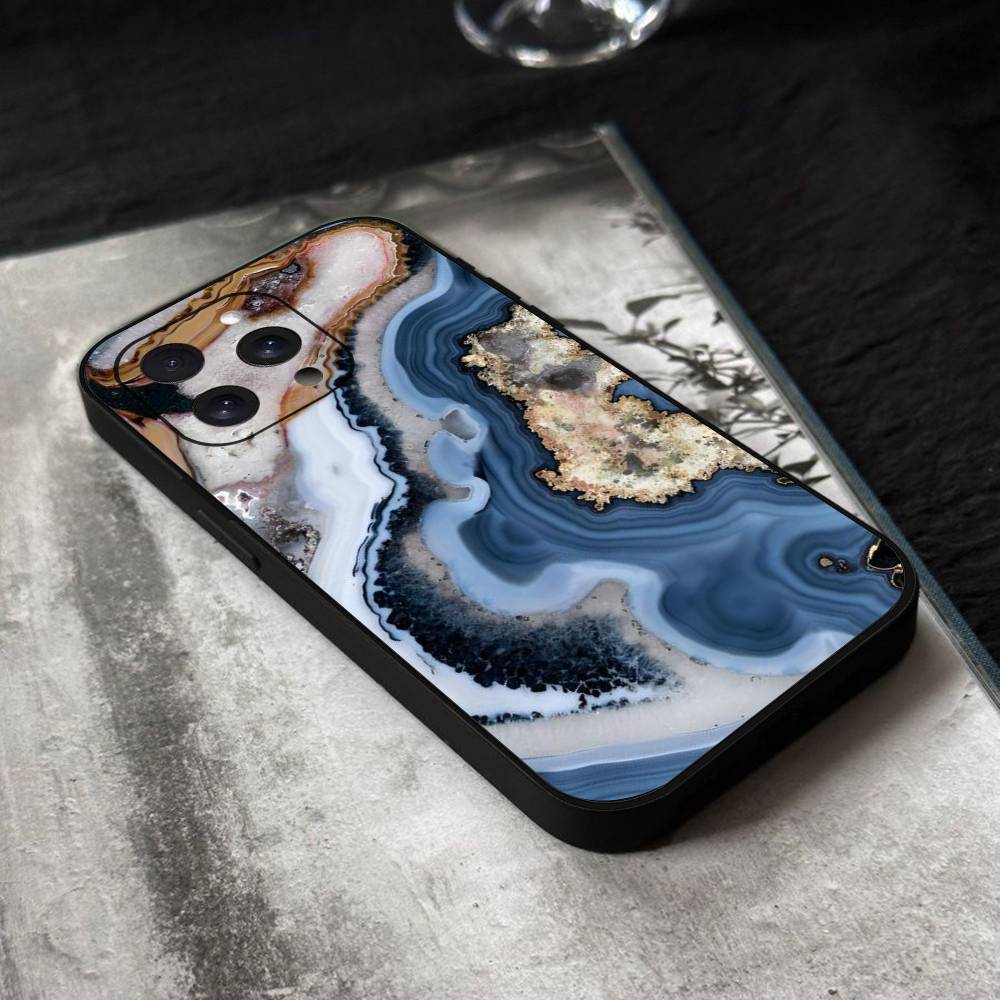 Marble Painting Phone Case Silicone Soft For IPhone 17 Air 16 15 14 13 12 11 Plus Pro Max Plus