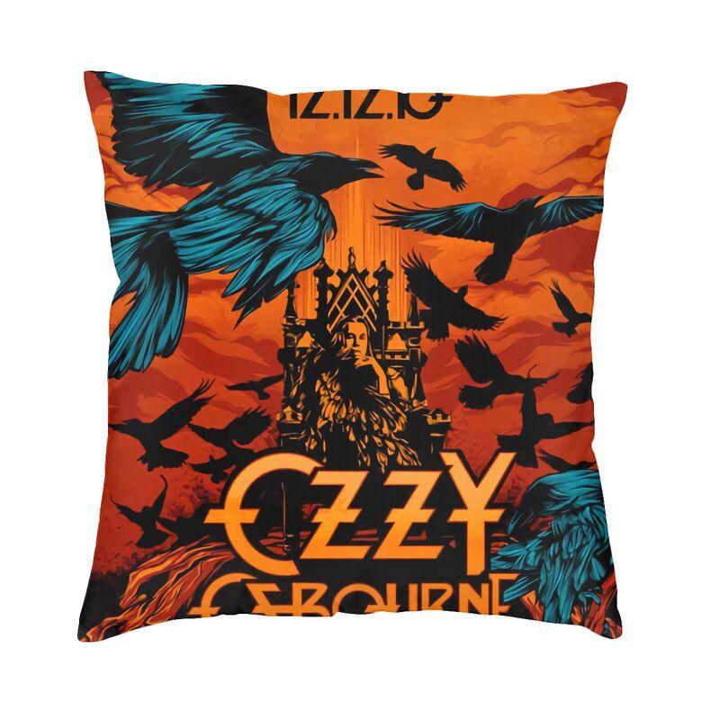 Luxury Ozzy Osbourne Throw Pillow Case Home Decorative British Heavy Metal Rock Music Singer Cushion Cover 45x45cm Pillowcover