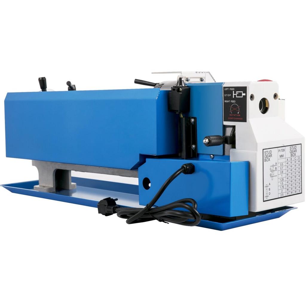 Mini Metal Lathe, 7"x14" Benchtop Metal Lathe, 550W Variable Speed 2250RPM Metal Lathe, with 3-jaw Chuck CNC Mini Lathe Machine, Precision Mini Lathe