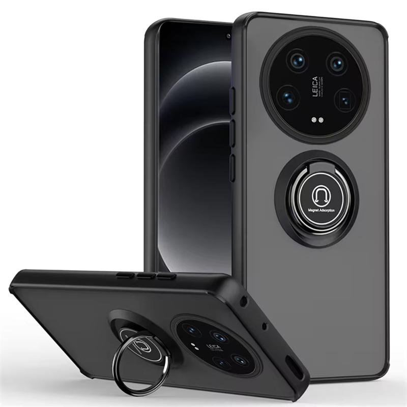 Magnetic Phone Case For Xiaomi mi 14 13T 13 Ultra Pro 11 Lite Shockproof Ring Holder Cases For Xiaomi 12T 12S 12 11T 10T Cover