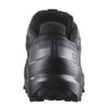 Salomon SPEEDCROSS Trailrunning-Schuhe für Damen, GORE-TEX, Schwarz/Schwarz/Phantom, 23,5 cm