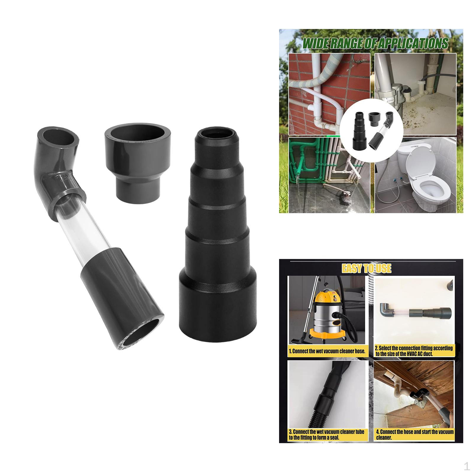 

Насадка для влажной уборки, инструмент для очистки сливной линии, аксессуары, адаптер для вакуумного шланга и ПВХ-трубы, прочистка и Bending straight