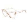 Vintage Cat Eye Anti-blue Sunglasses for Women's Trendy Candy Color Computer Eyeglasses Non-prescription Eyewear Female Glasses