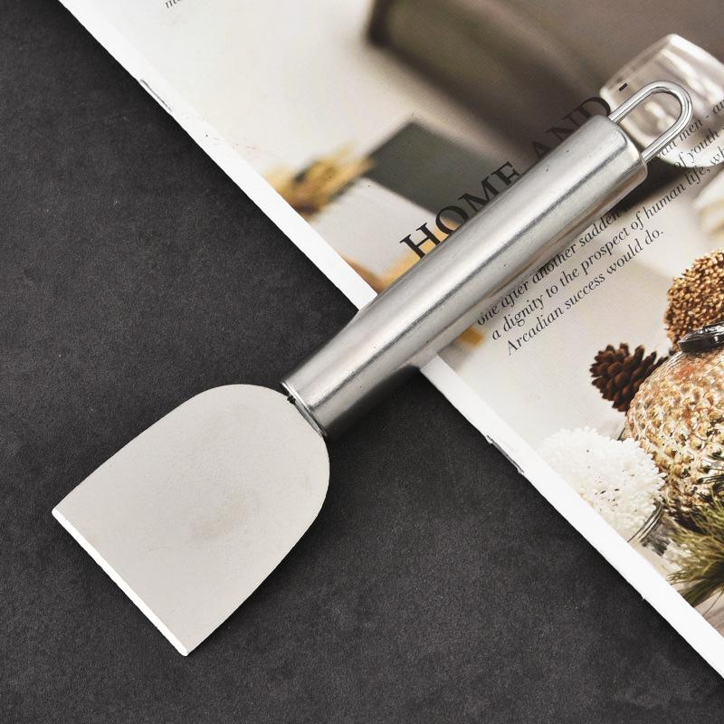 Vielzweckschaber aus 430er Edelstahl: Küche, Kühlschrank, Fliese, Spachtel, Bodenfuge, Glasentklebespachtel.