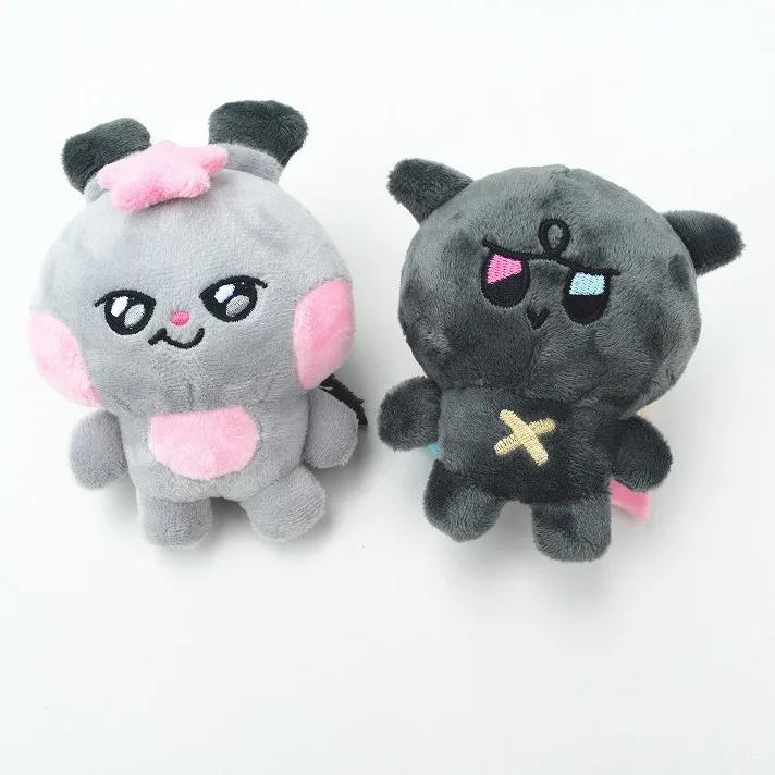 ATEEZ New Style MIGHTEEZ Plush Key Ring Kawaii Stuffed Animals Plushies Toy Room Decor Fans Gifts Perfect Gift