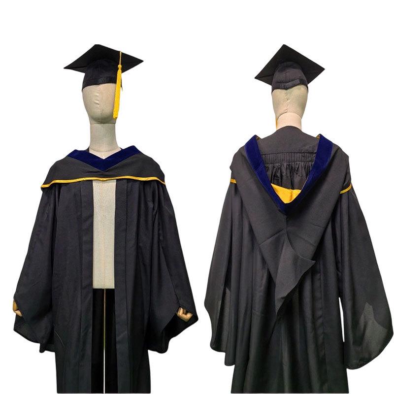 Hong Kong Chu Hai College Graduation Gowns: Bachelor's, Master's, Doctoral, and Custom University Student Apparel.