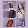 Fast Heating Wireless Curling Brush with Straightening Feature ABS Texture Wireless Appliance for Safe Hair Styling
