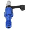 Banjo Bolt Nipple, Banjo Bolt Bleed Screw, M10x1.25mm Motorcycle Brake Master Cylinder Caliper Bleed