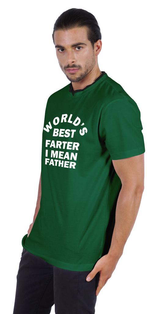 Inkmeso Grafisches Zitat "Weltbester Pupser Ich meine Vater" T-Shirt Für den besten Papa Herren Trikot