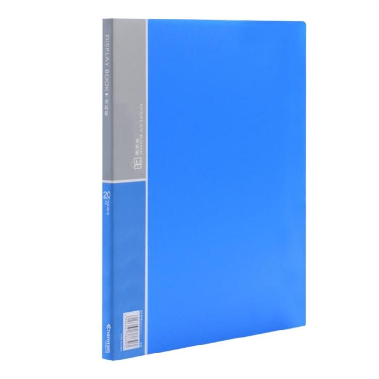 A 4 Clear Test Papers Organizers 80 Pages File Folder Large Capacity Storage Folder Document Bag