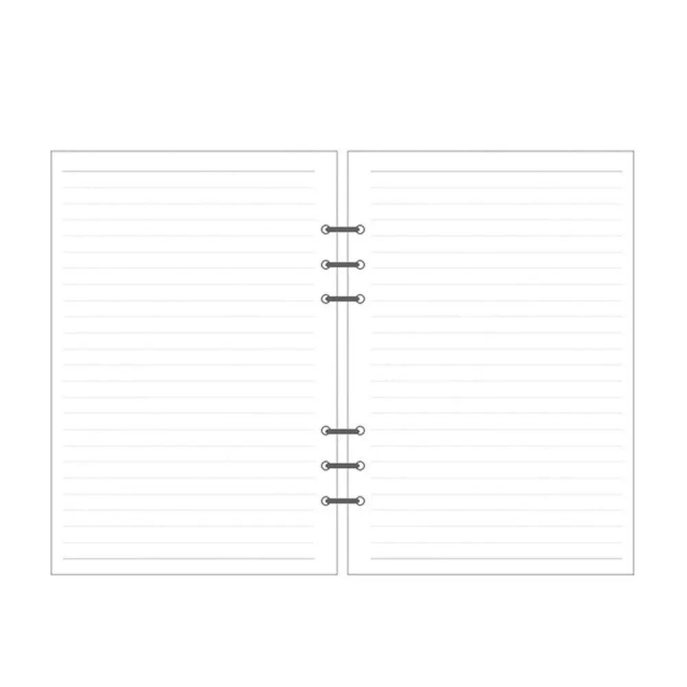 Weekly Dot A5 A6 A7 Spiral Binder Daily Planner 45 Sheets Notebook Refill Loose Leaf Inner Page Binder Inside Page Paper Refill