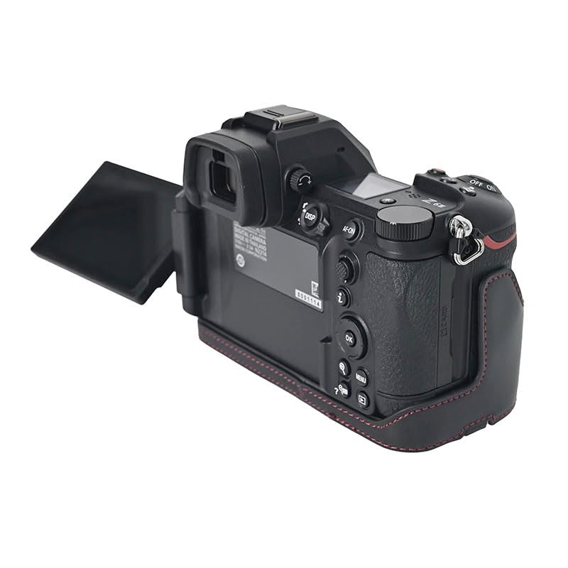 SIUTATDSH PU Leather Camera Case for Nikon Z and Z 6iii Features include and portable tripod as well as battery 6m3, Z6iii, Cameras. shockproof,