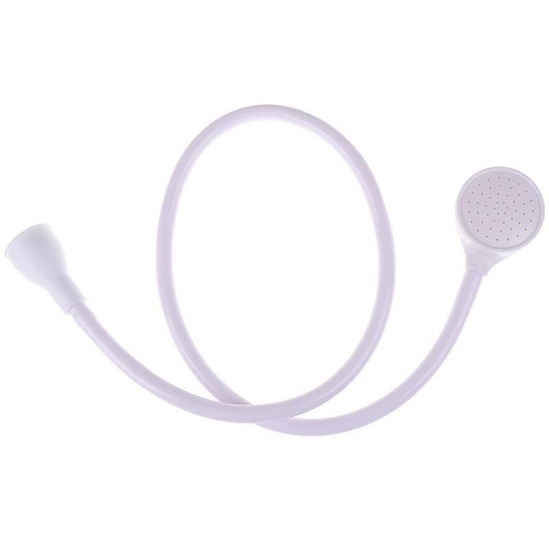 Pet Shower Head Attachment Faucet - ABS Portable Dog Cat Bathing Sprayer Tool 1.1m Hose Modern Simple Design