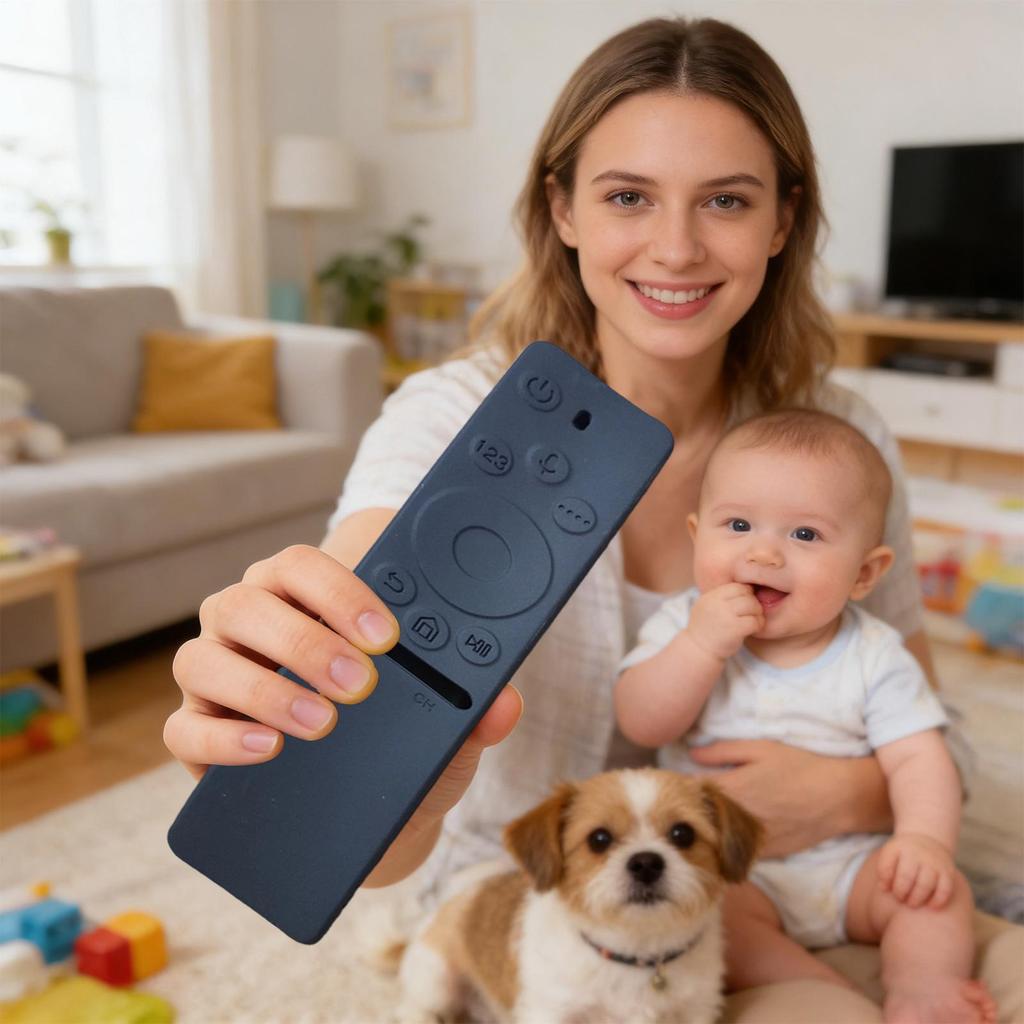 Für Samsung BN59-01275A Fernbedienungsabdeckung 2. Generation Sprachversion Wasserdicht Stoßfest Fernbedienungshülle