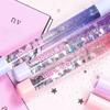 2Pcs Cute 0.5mm Ballpoint Pen luxury Drift Sand Glitter Crystal MultiColor Creative Ball Gift School Office Supplies