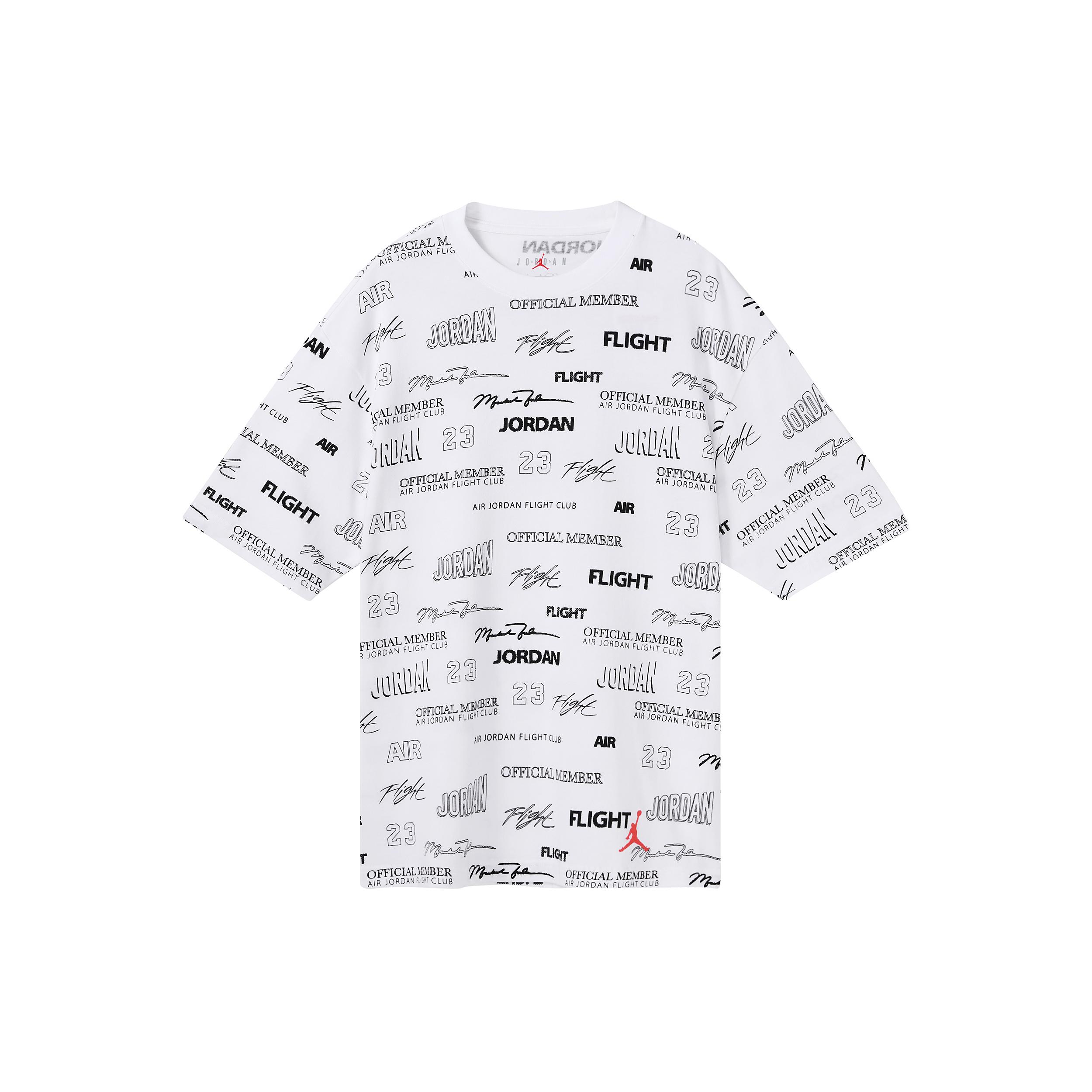 

New Jordan Set-in Sleeve T-Shirt Men s White DX9574-100 L