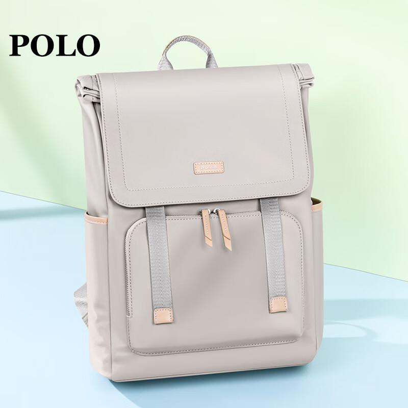 POLO Women\'s Backpack, Travel Backpack with 14/15.6-Inch Laptop Compartment, Casual Versatile Bookbag