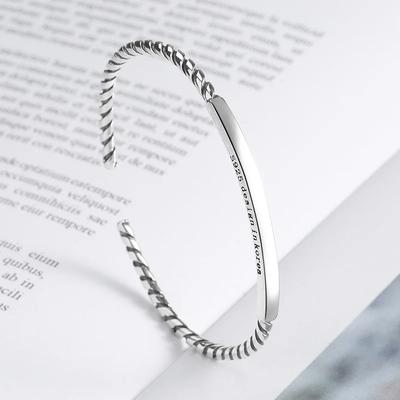 Bracelet For Women Trendy Vintage Cuff Bangles Party Gift Jewellery Bracelets Adjustable Opening Homme Minimalist Plated Cuff